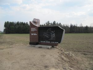 Памятник байкеру