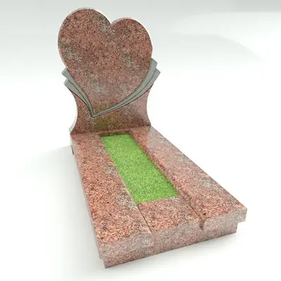 Памятник в форме сердца
