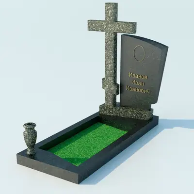 Памятник из гранита «PostStone» М-02
