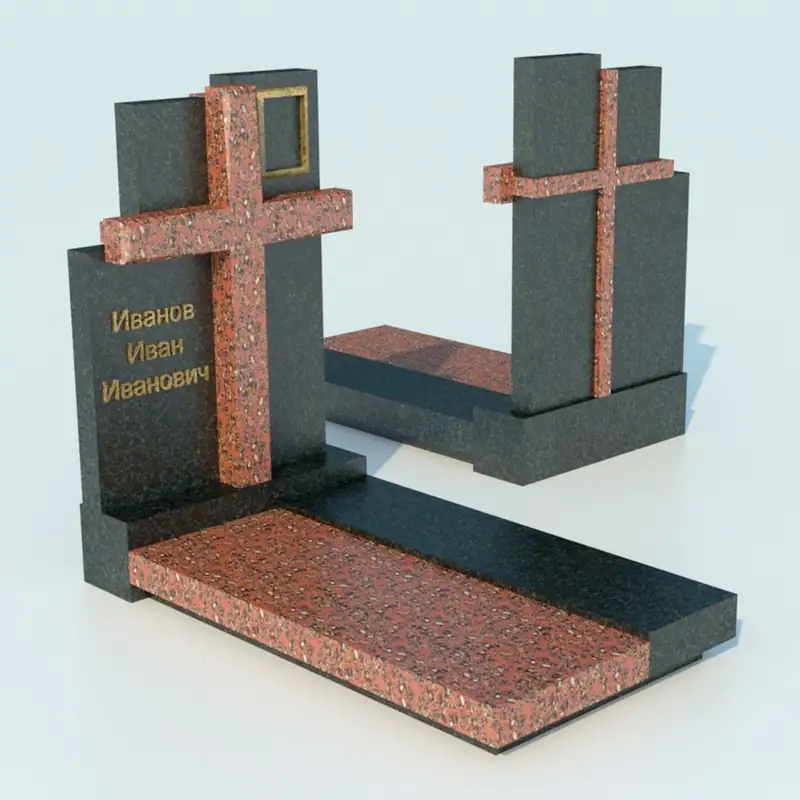 Помнік з граніту «PostStone» М-03 - фота 1